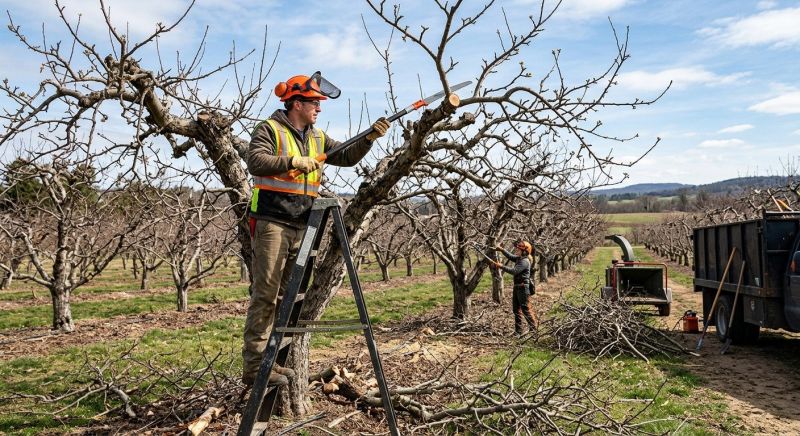 Apple Tree Pruning in Aiken, SC