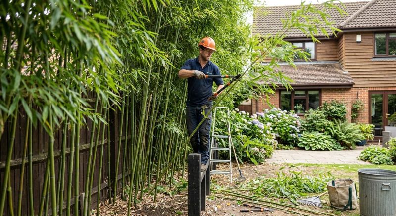 Bamboo Trimming in Rockwall, TX