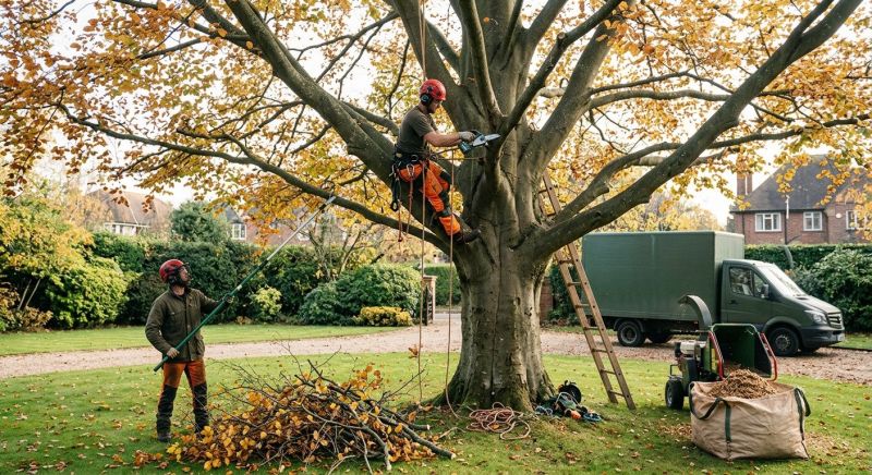 Birch Tree Pruning in Aiken, SC