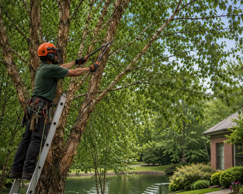 Birch Tree Pruning in Pottstown, PA