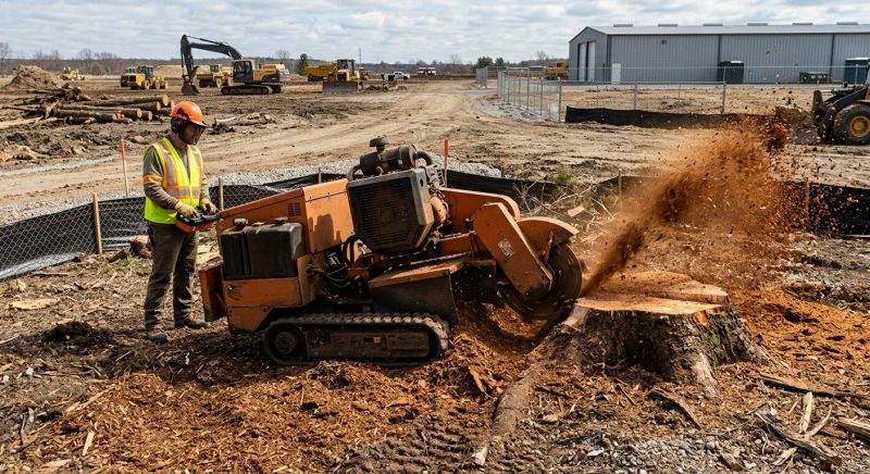 Commercial Stump Grinding in Calvert County, MD