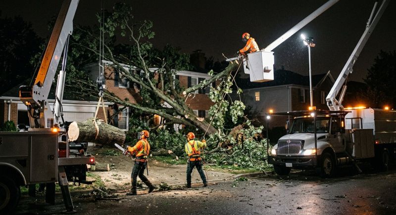 Fallen Tree Removal in Allentown, PA