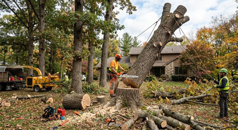 Hickory Tree Removal in Bucks County, PA