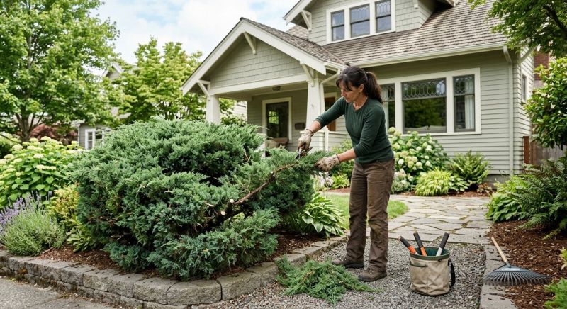 Juniper Trimming in Aiken, SC
