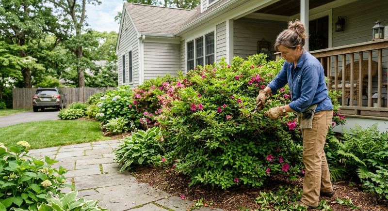 Azalea Pruning in Ventura County, CA
