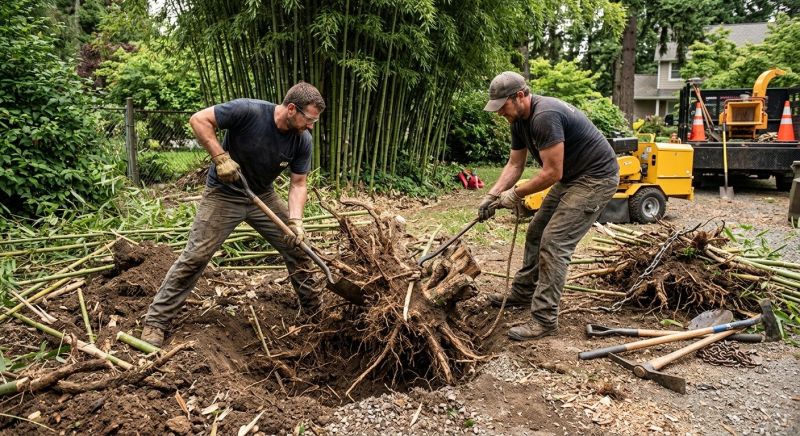 Bamboo Stump Removal in Aiken, SC