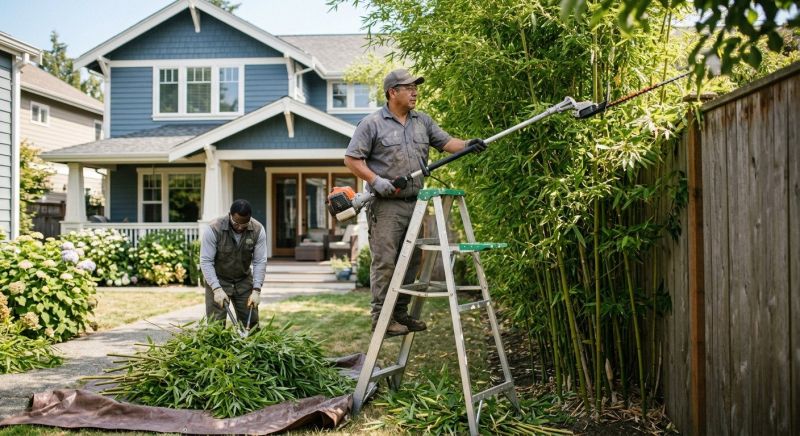 Bamboo Trimming in Ventura County, CA