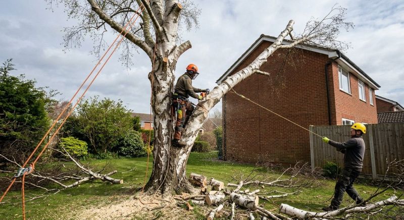 Birch Tree Removal in Pottstown, PA
