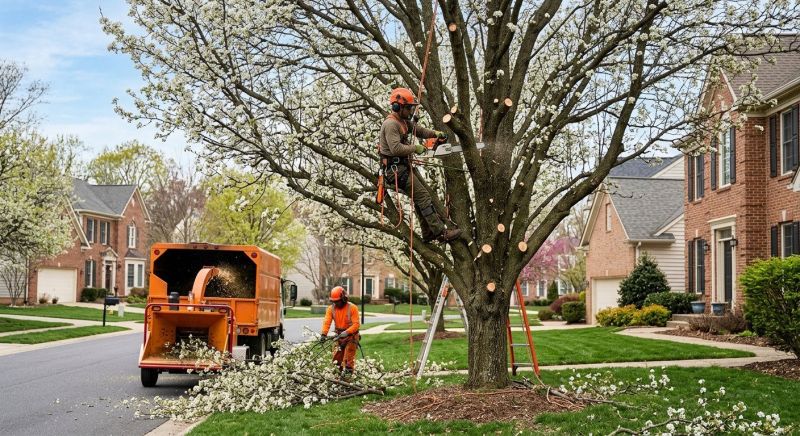 Bradford Pear Tree Pruning in San Jose, CA