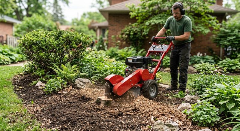 Bush Stump Grinding in Calvert County, MD