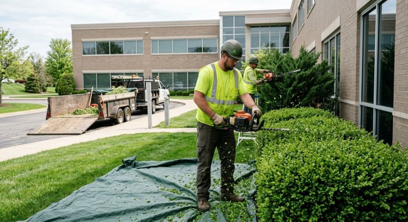 Commercial Shrub Trimming in Ventura County, CA
