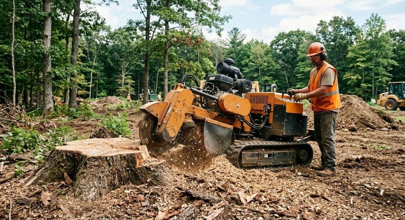 Commercial Stump Grinding in Calvert County, MD