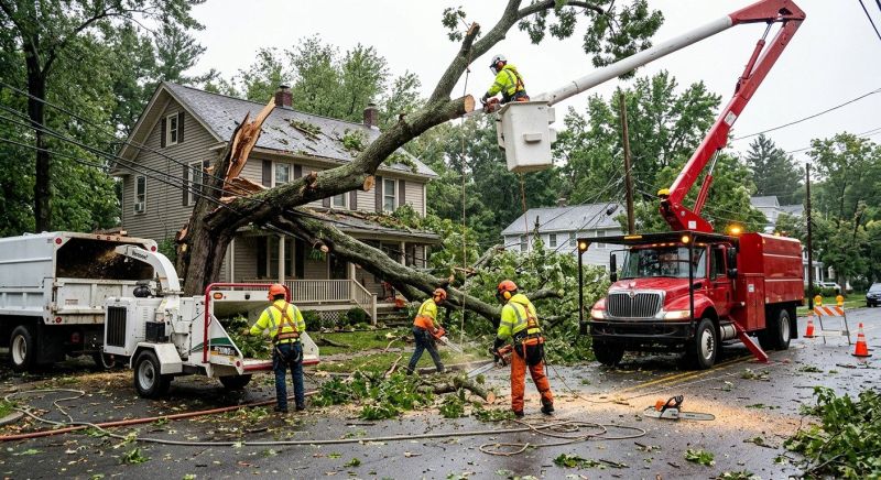 Fallen Tree Removal in Pottstown, PA