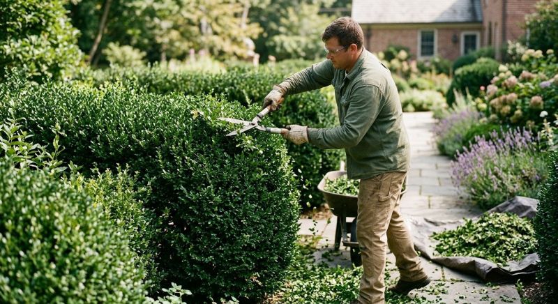 Hedge Pruning in Rockwall, TX