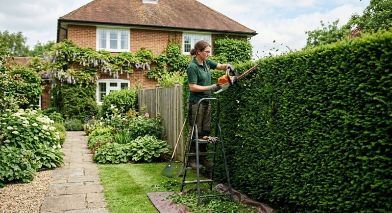 Hedge Pruning in Rockwall, TX