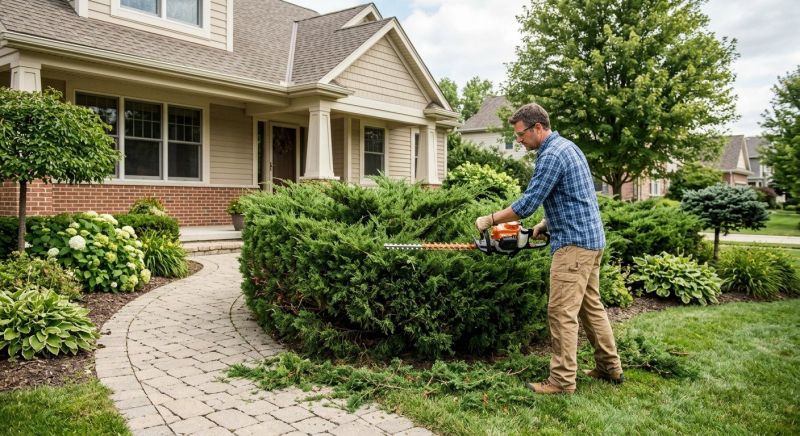 Juniper Pruning in Aiken, SC