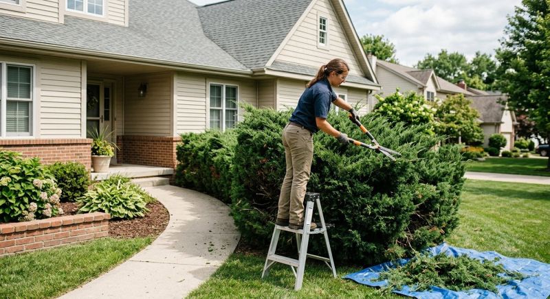 Juniper Pruning in Ventura County, CA