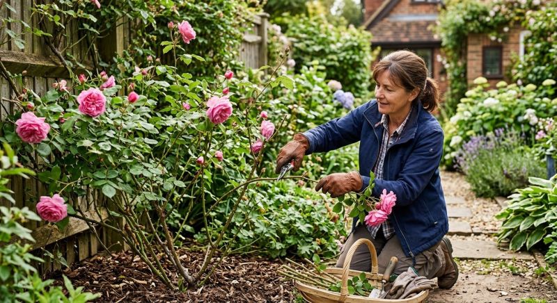 Knockout Roses Pruning in Rockwall, TX