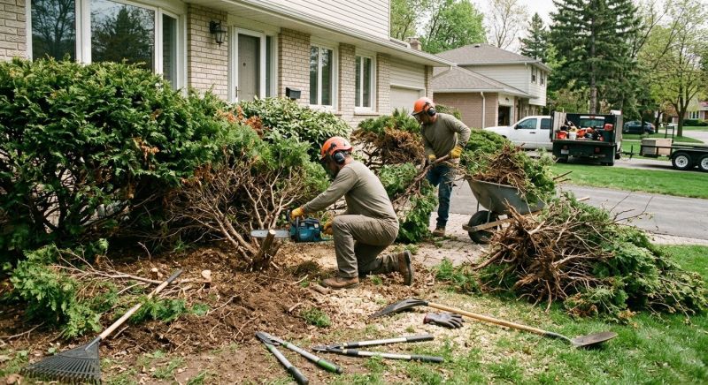 Shrubs Removal in Rockwall, TX