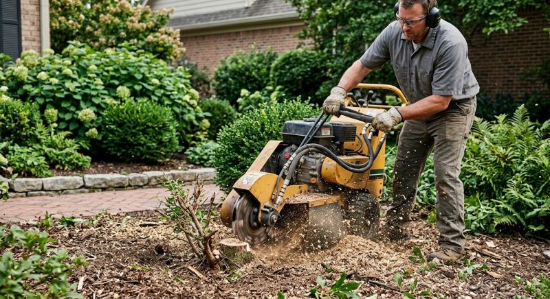Stump Cutting in Aiken, SC