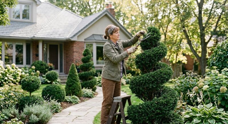Topiary Shaping in Rockwall, TX