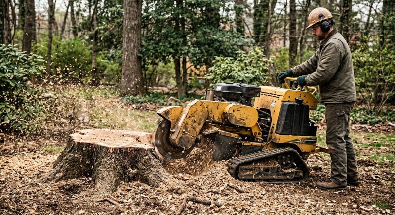 Tree Root Grinding in Calvert County, MD