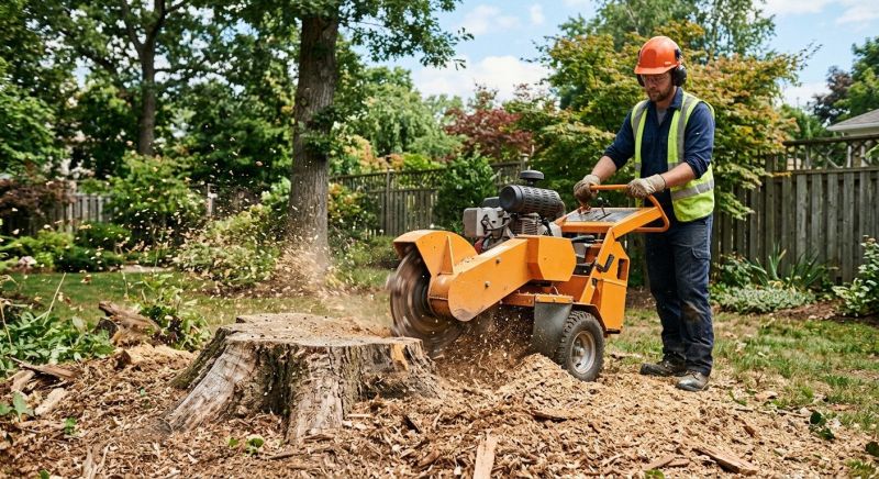 Tree Root Grinding in Calvert County, MD
