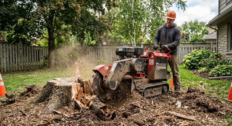 Tree Stump Removal in Calvert County, MD